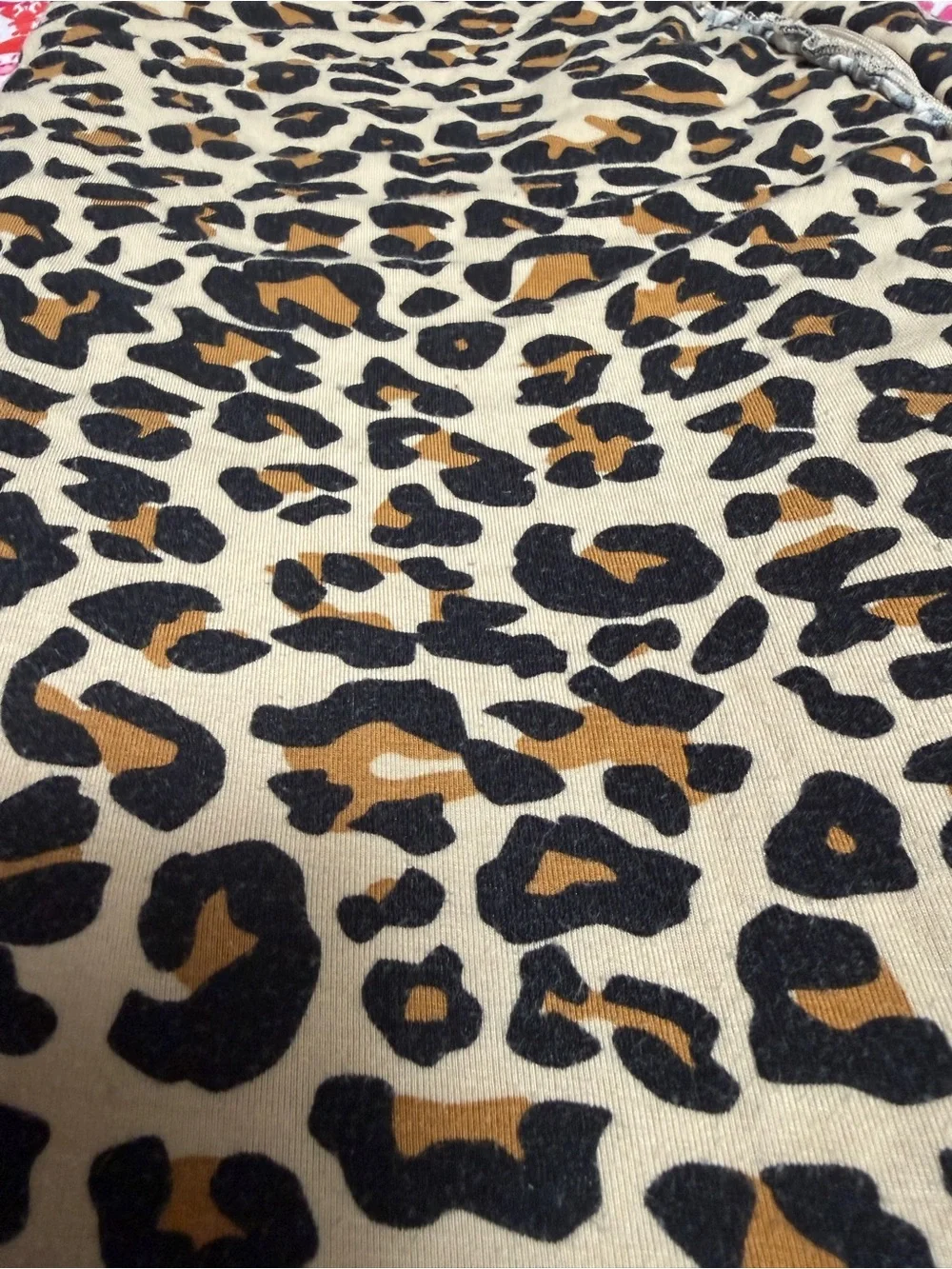 Posh Peanut LANA LEOPARD TAN SLEEVELESS RUFFLED SLEEP BAG 2.5 TOG